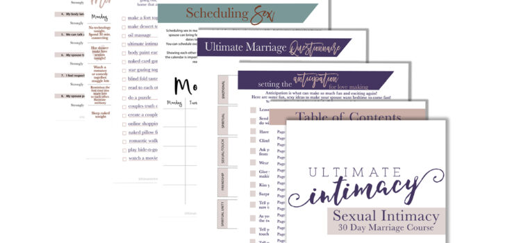 Why you need the Ultimate Intimacy Sexual Intimacy Marriage Course
